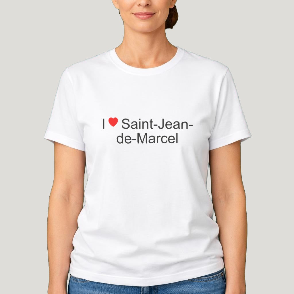 T-shirt I love Saint-Jean-de-Marcel
