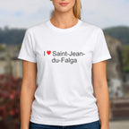 T-shirt I love Saint-Jean-du-Falga porté