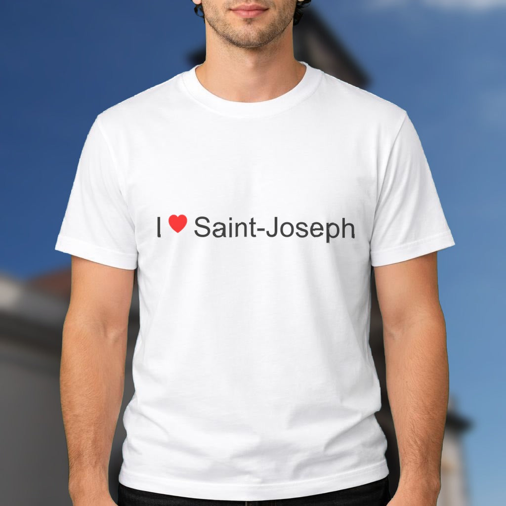 T-shirt I love Saint-Joseph