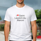 T-shirt I love Saint-Laurent-du-Maroni