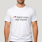 T-shirt I love Saint-Loup-des-Vignes