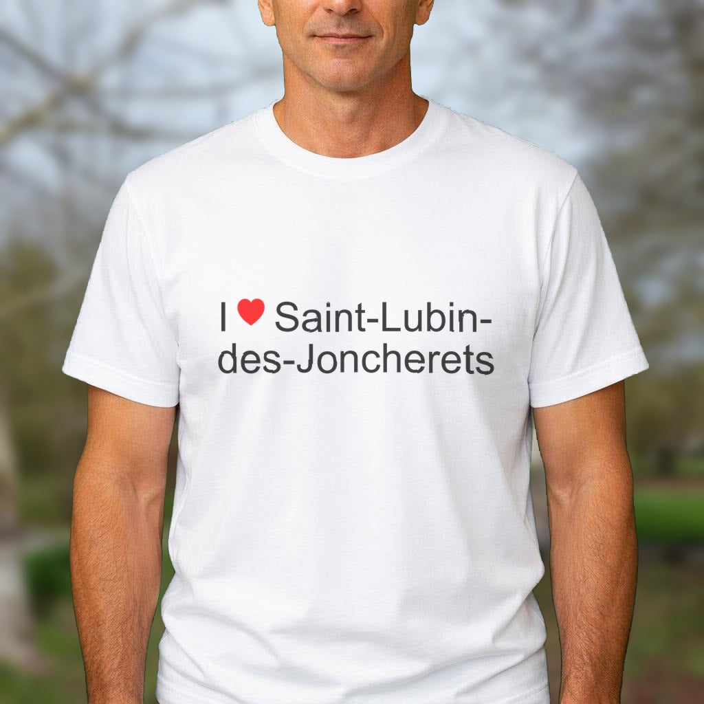T-shirt I love Saint-Lubin-des-Joncherets