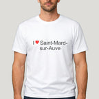 T-shirt I love Saint-Mard-sur-Auve