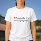 T-shirt I love Saint-Martin-de-Valgalgues