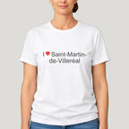 T-shirt I love Saint-Martin-de-Villeréal
