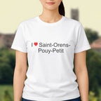 T-shirt I love Saint-Orens-Pouy-Petit