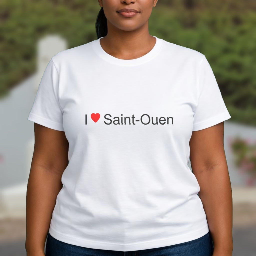 T-shirt I love Saint-Ouen (41)