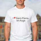 T-shirt I love Saint-Pierre-en-Auge porté