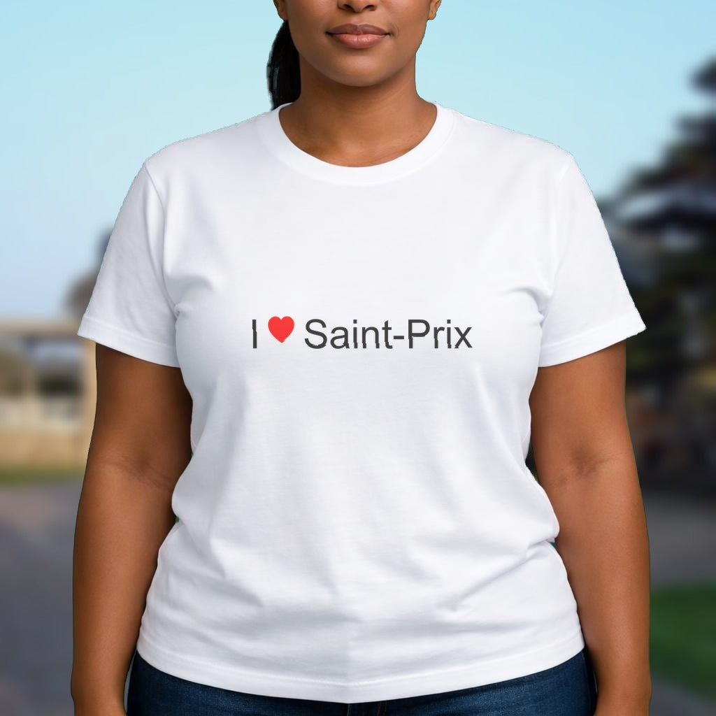 T-shirt I love Saint-Prix
