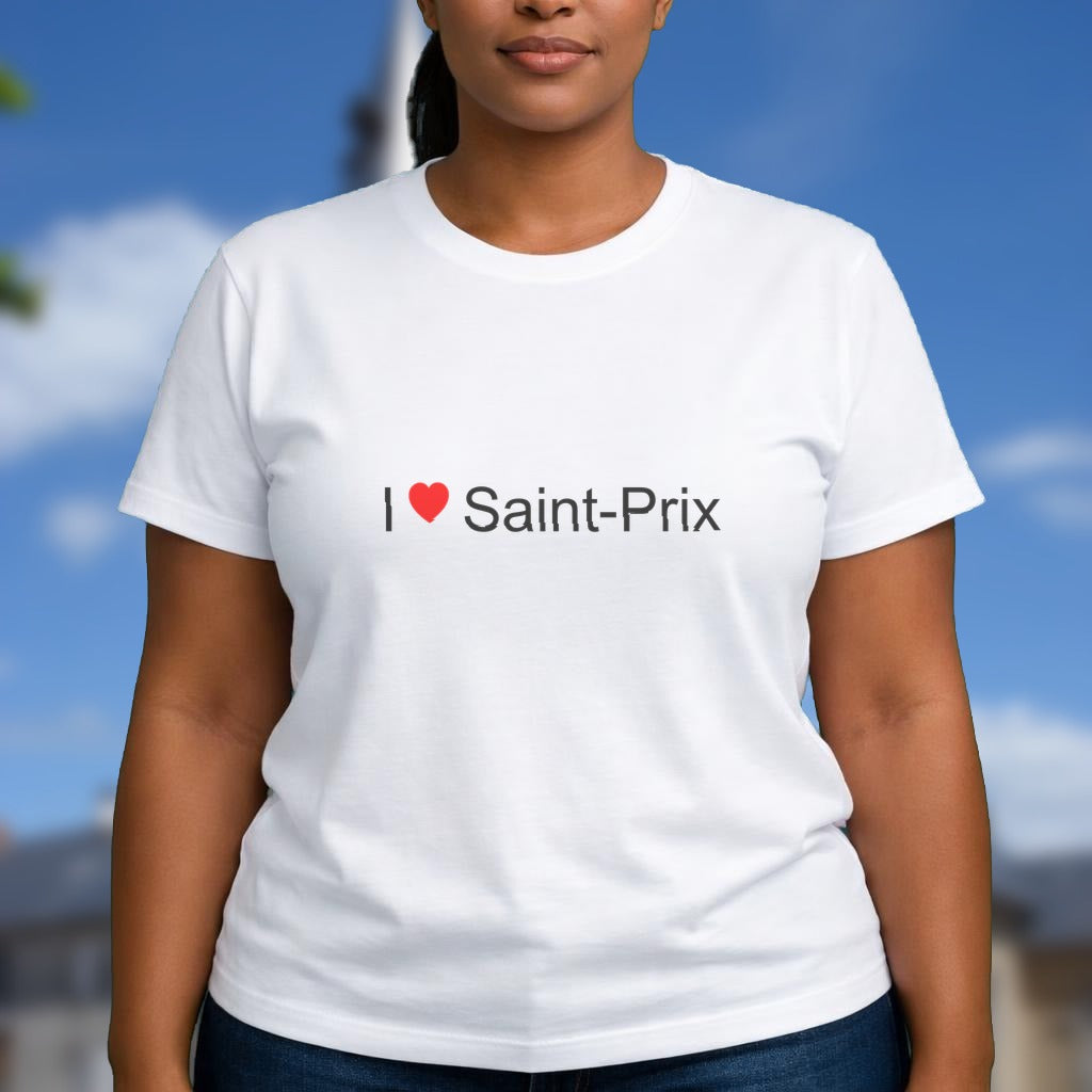 T-shirt I love Saint-Prix