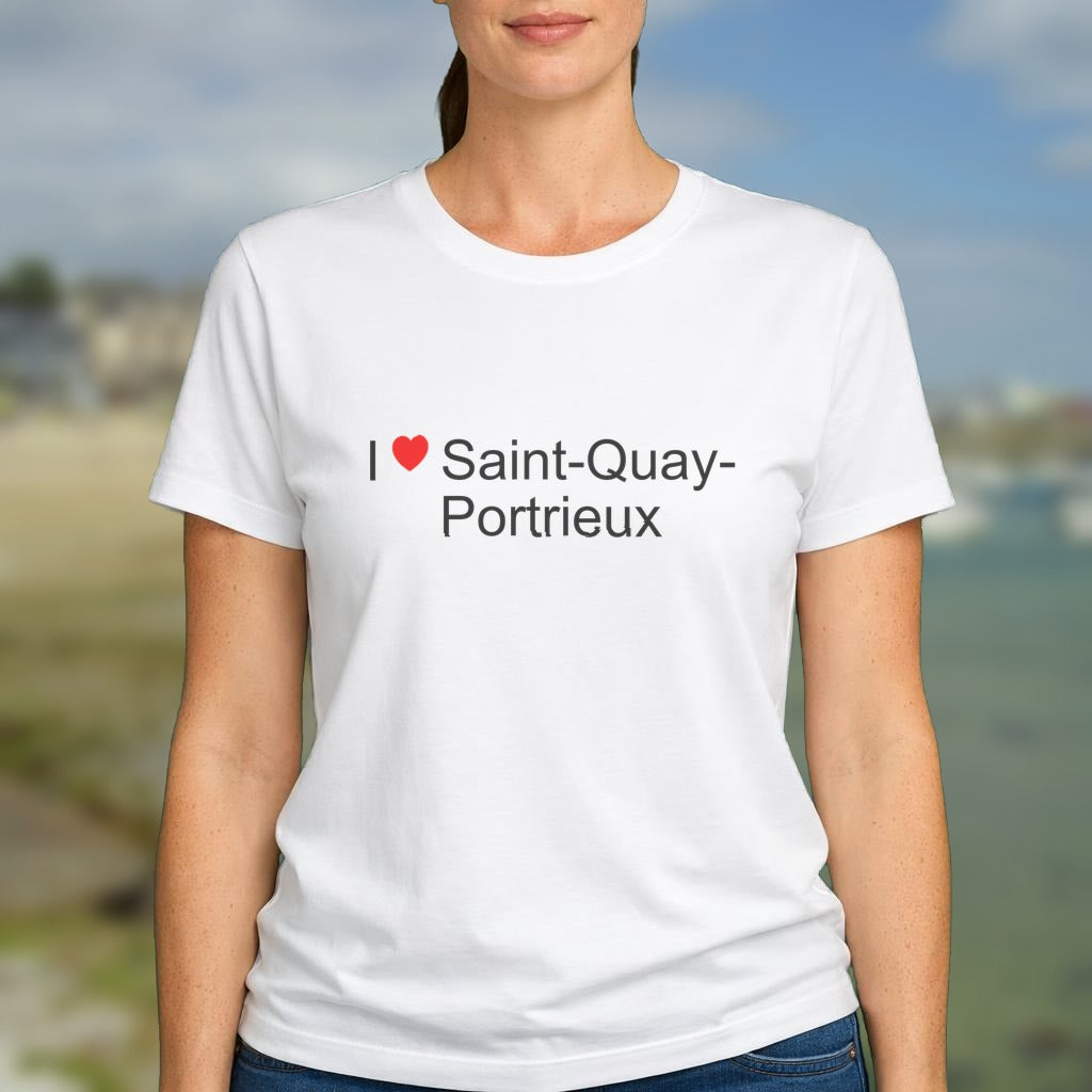 T-shirt I love Saint-Quay-Portrieux