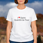 T-shirt I love Saint-Quentin-la-Tour porté