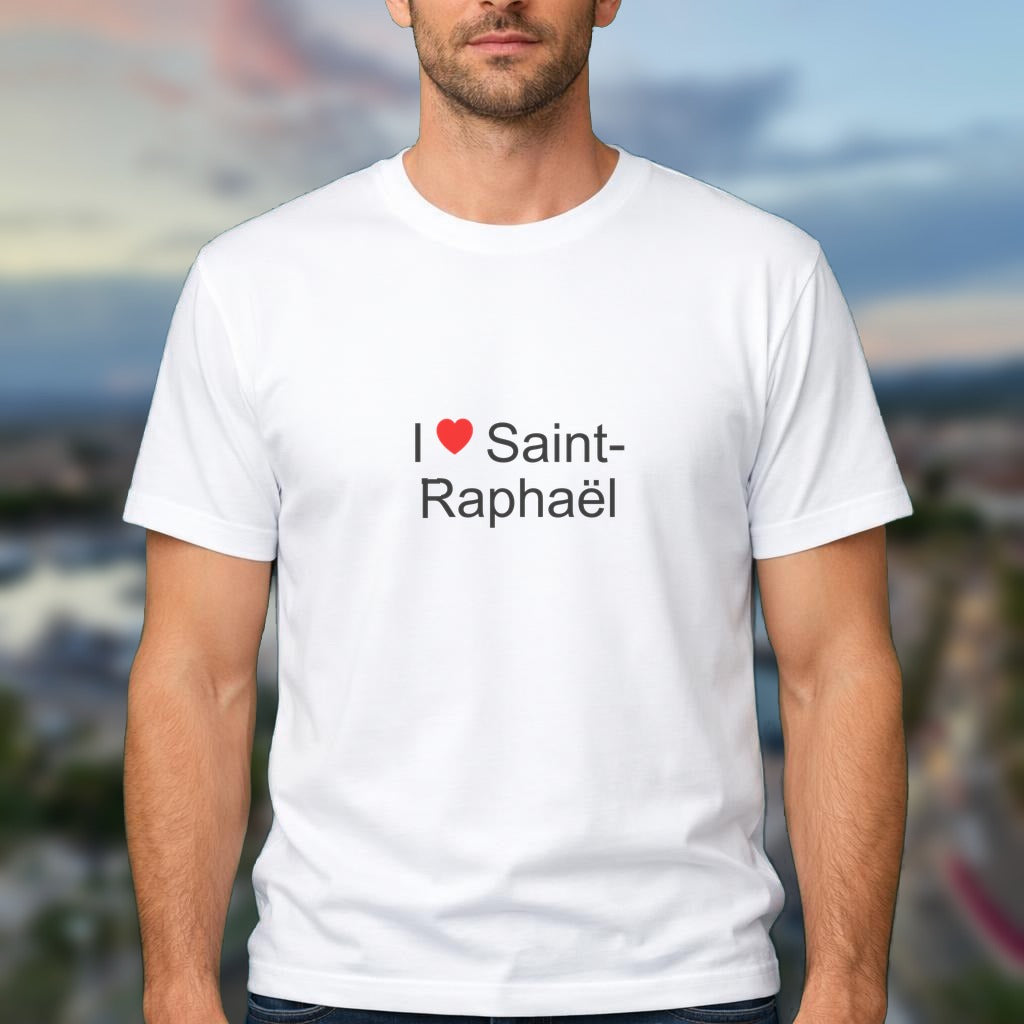 T-shirt I love Saint-Raphaël