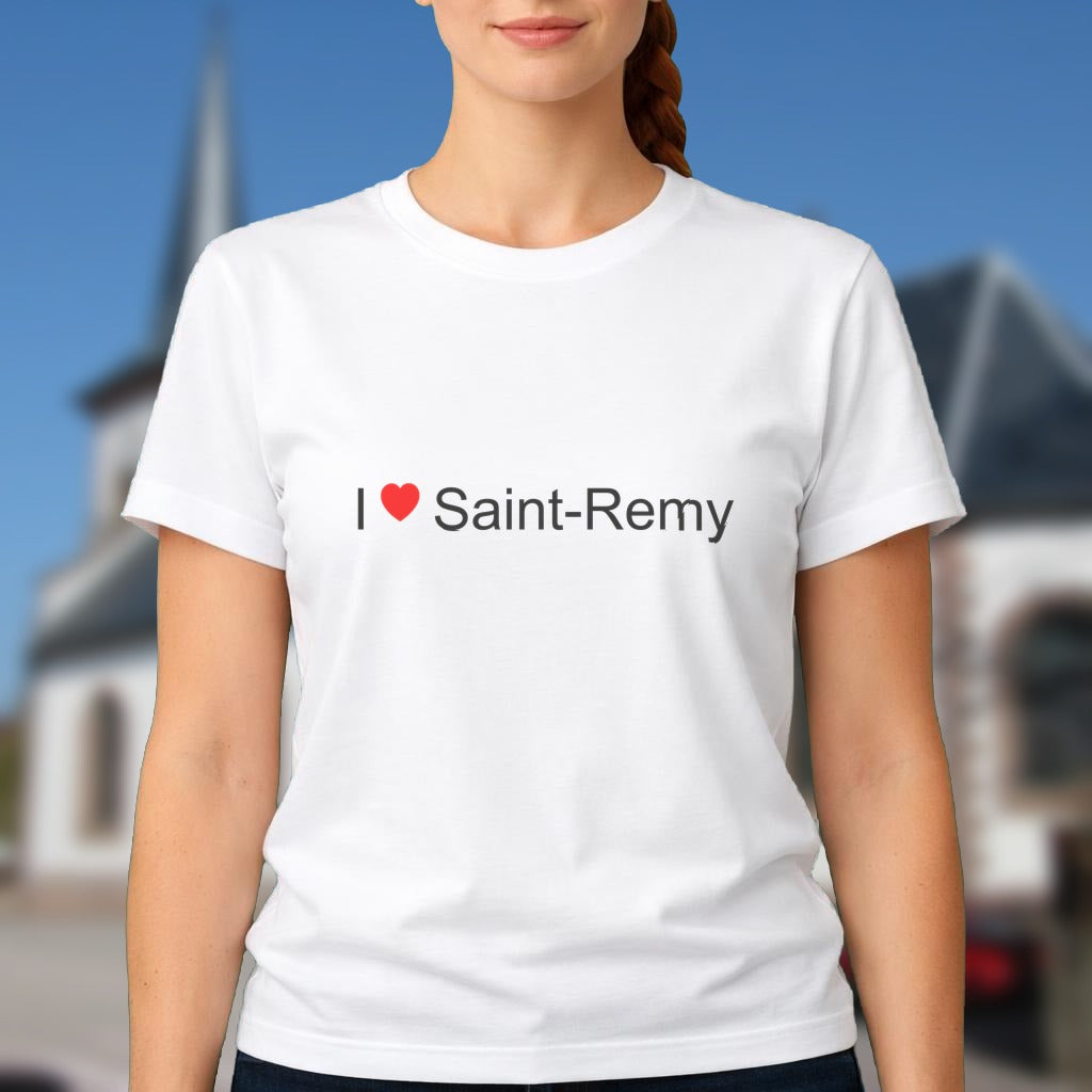 T-shirt I love Saint-Remy (88)