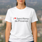T-shirt I love Saint-Rémy-de-Provence porté