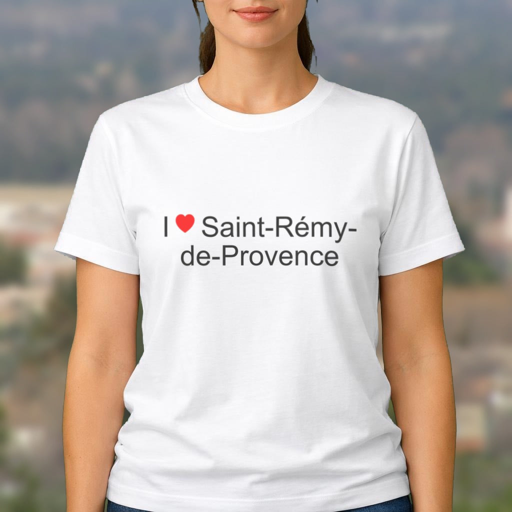 T-shirt I love Saint-Rémy-de-Provence porté