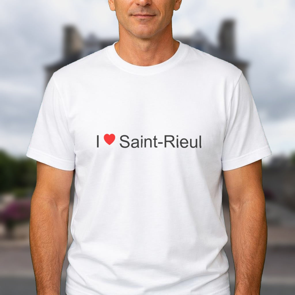 T-shirt I love Saint-Rieul