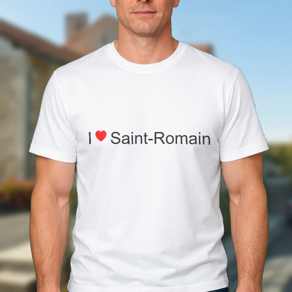 T-shirt I love Saint-Romain (16)