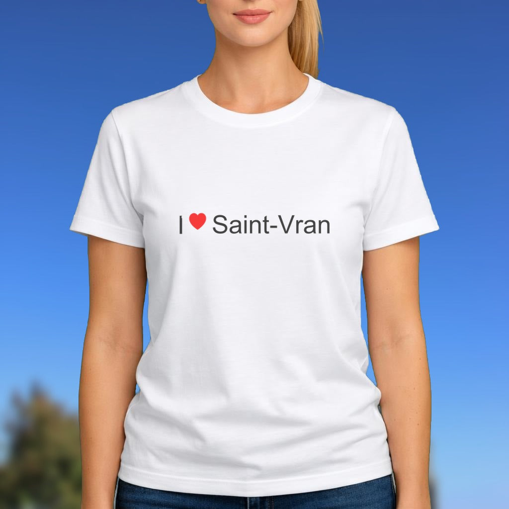 T-shirt I love Saint-Vran