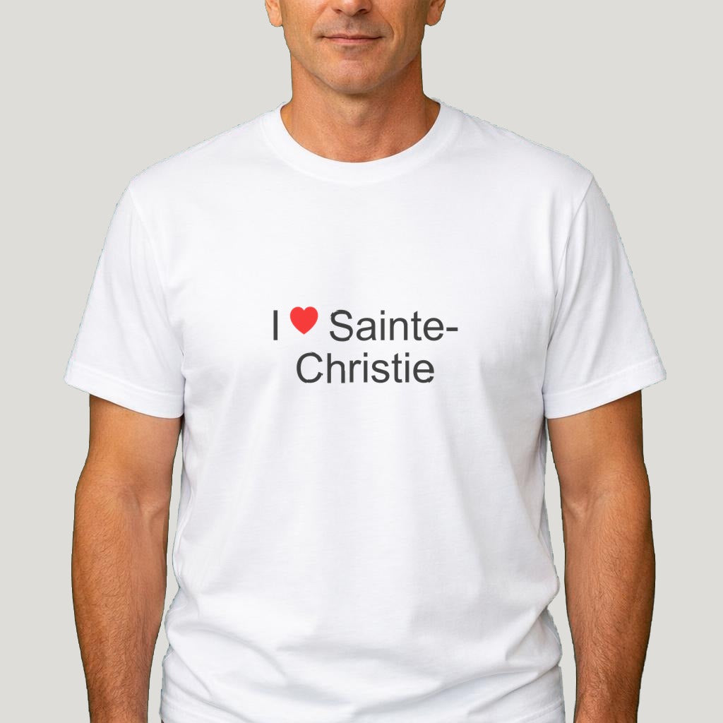 T-shirt I love Sainte-Christie