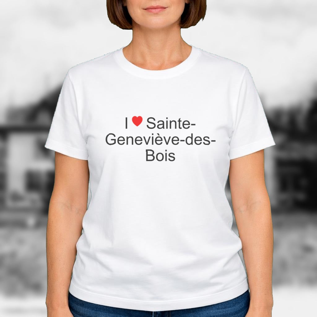 T-shirt I love Sainte-Geneviève-des-Bois (45)