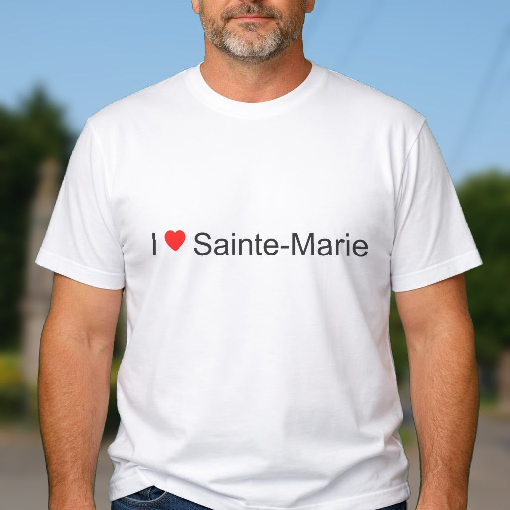 T-shirt I love Sainte-Marie (08)