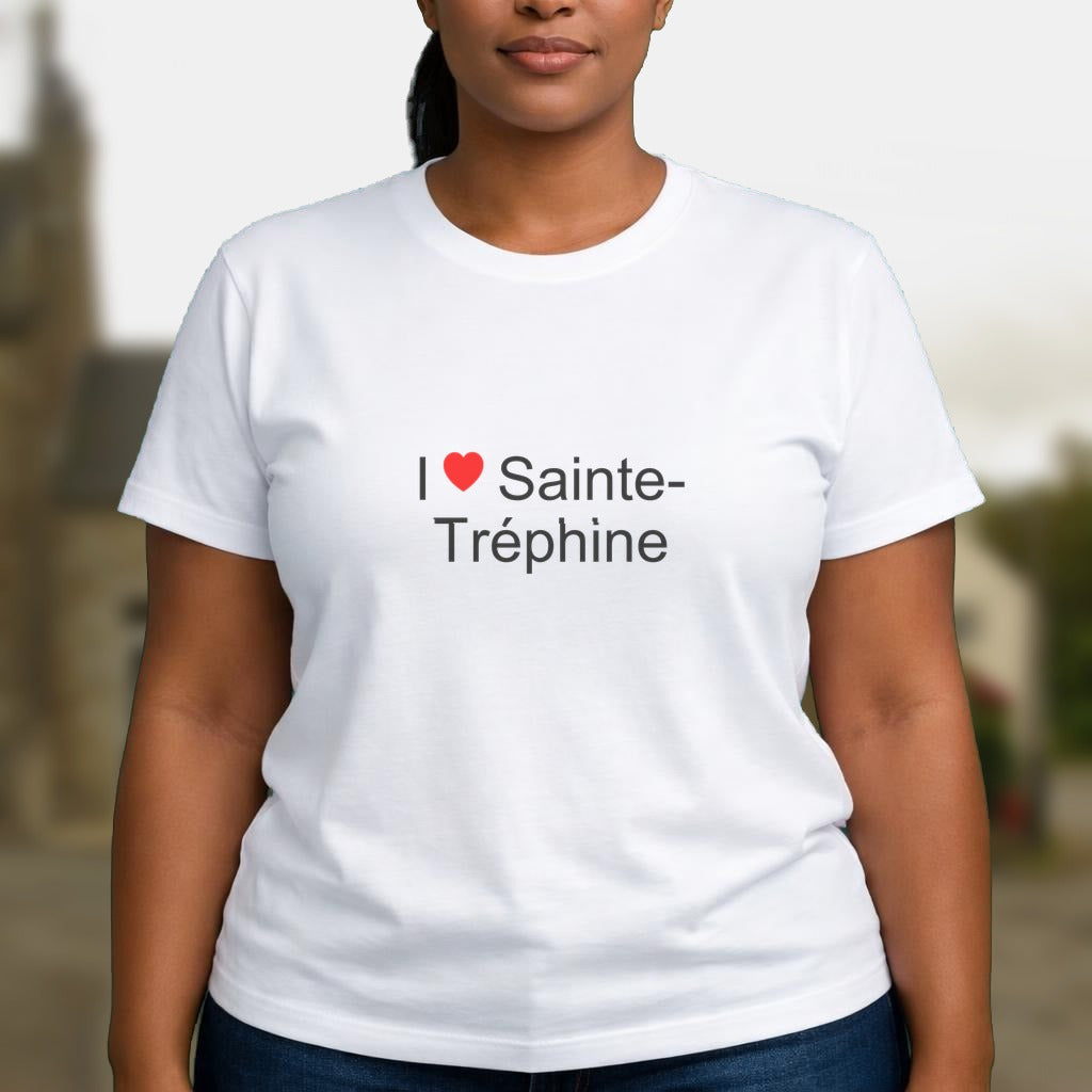 T-shirt I love Sainte-Tréphine