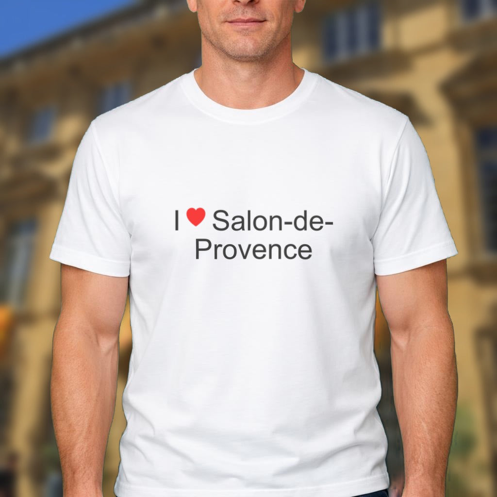T-shirt I love Salon-de-Provence porté