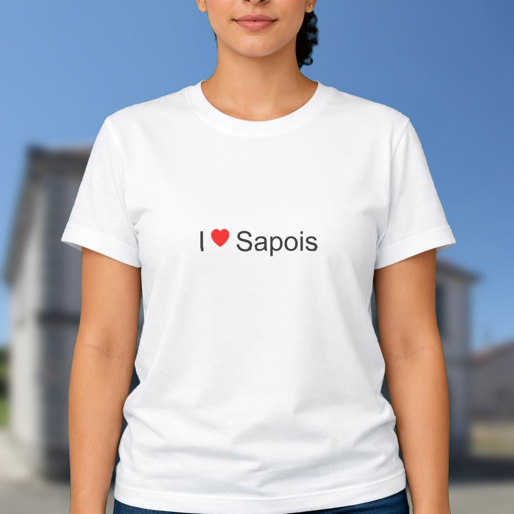 T-shirt I love Sapois