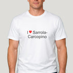T-shirt I love Sarrola-Carcopino