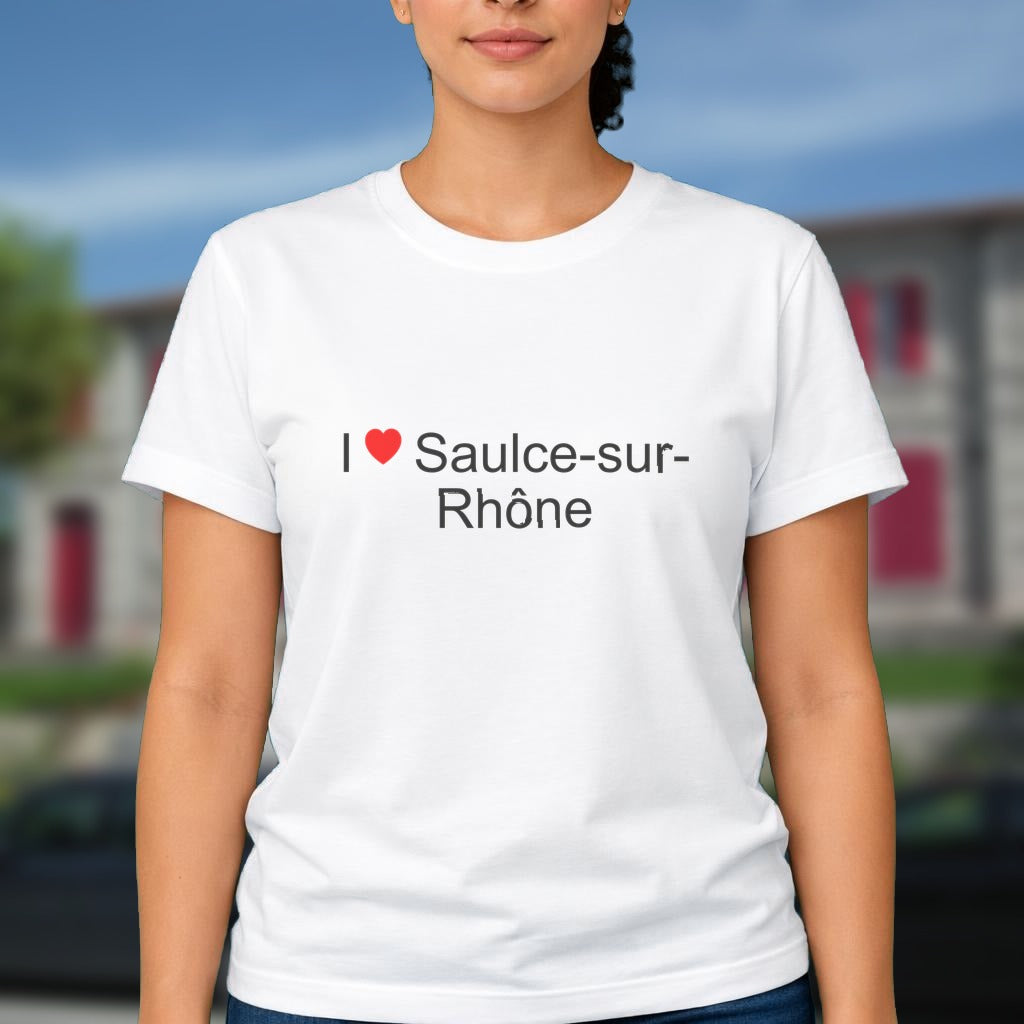 T-shirt I love Saulce-sur-Rhône