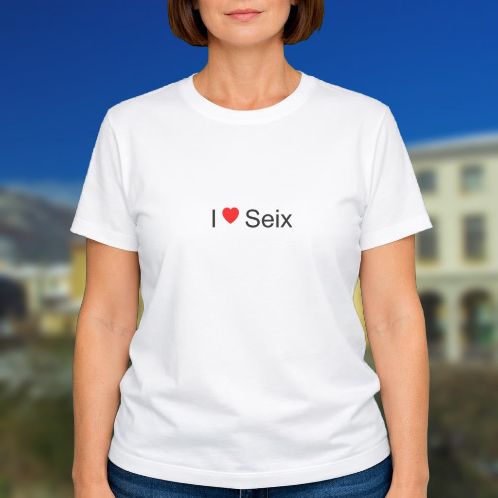 T-shirt I love Seix porté