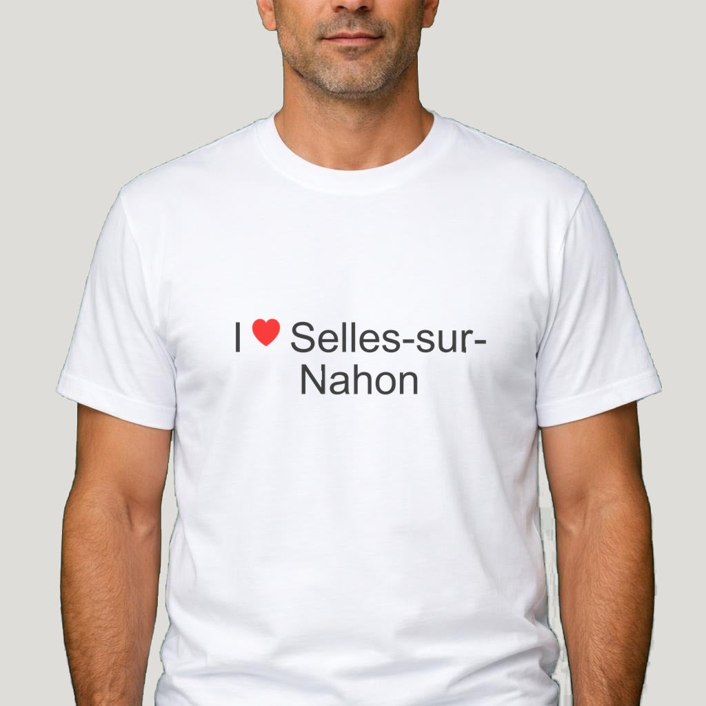 T-shirt I love Selles-sur-Nahon
