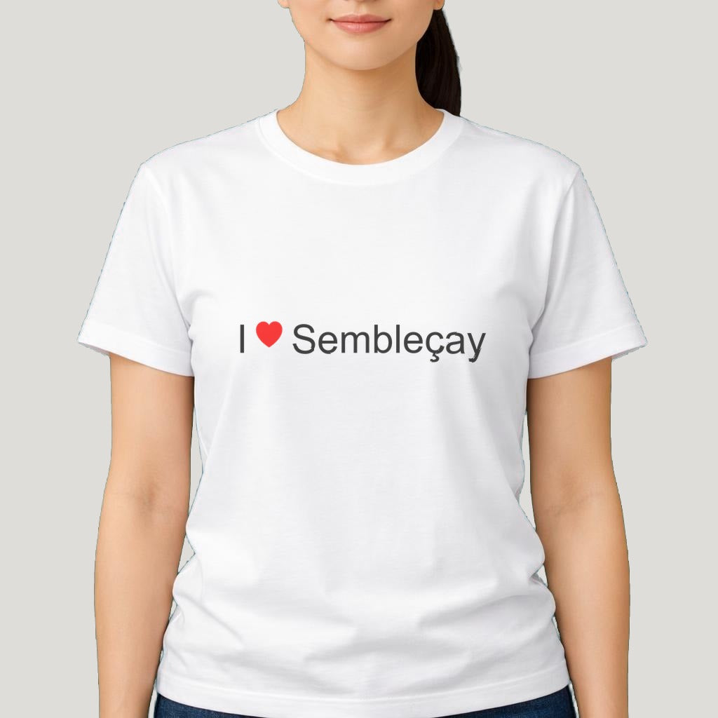 T-shirt I love Sembleçay