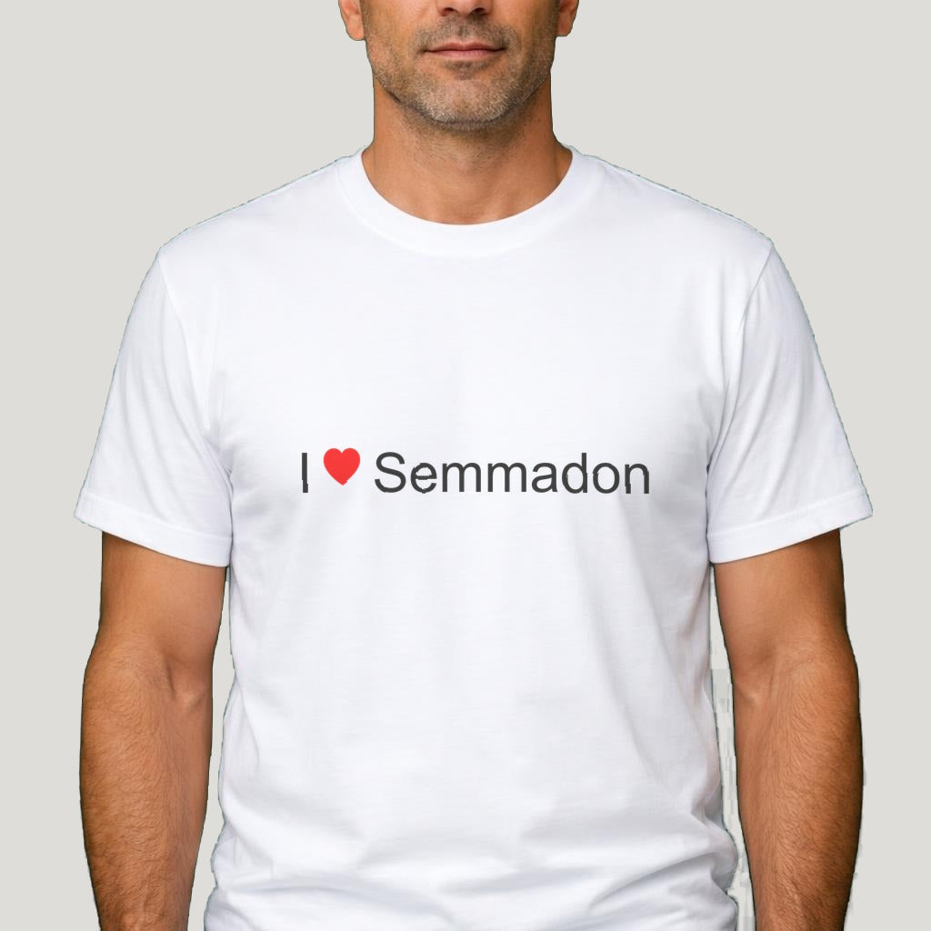 T-shirt I love Semmadon
