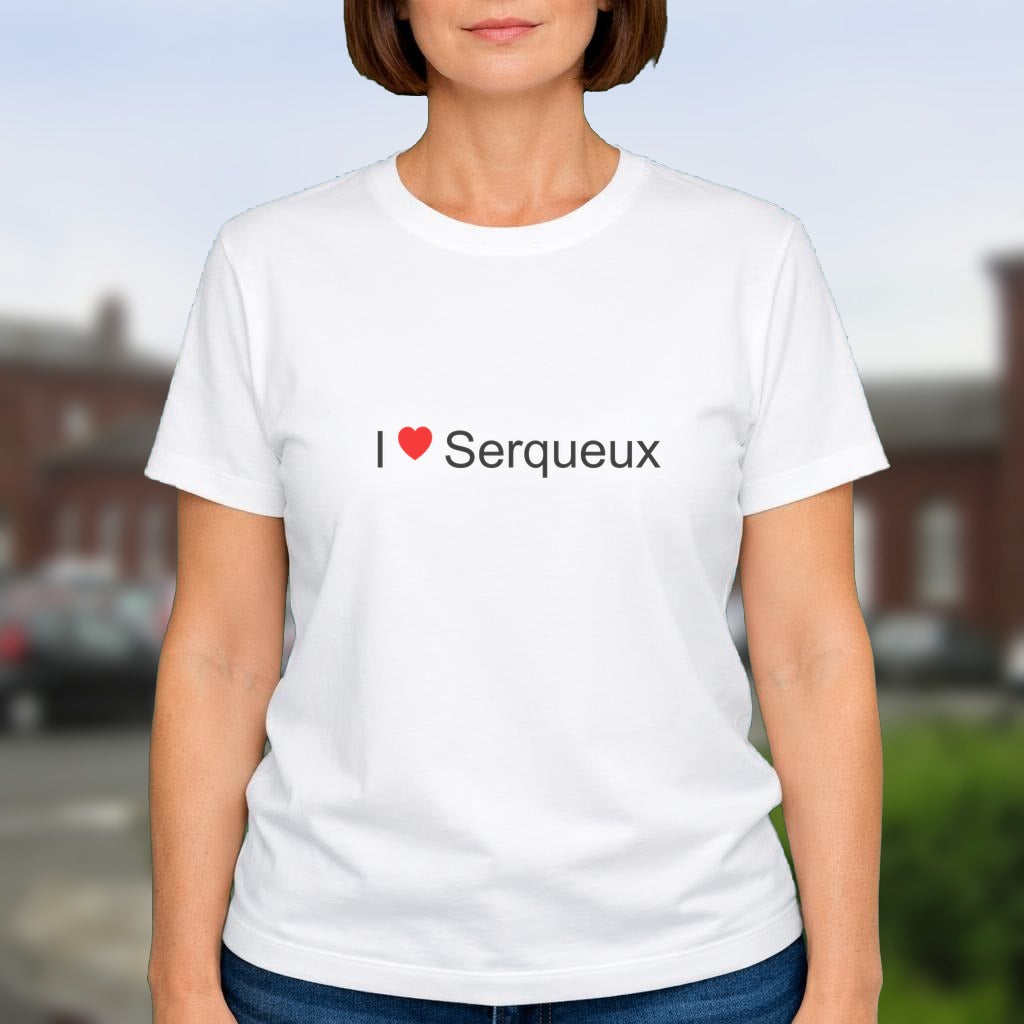 T-shirt I love Serqueux