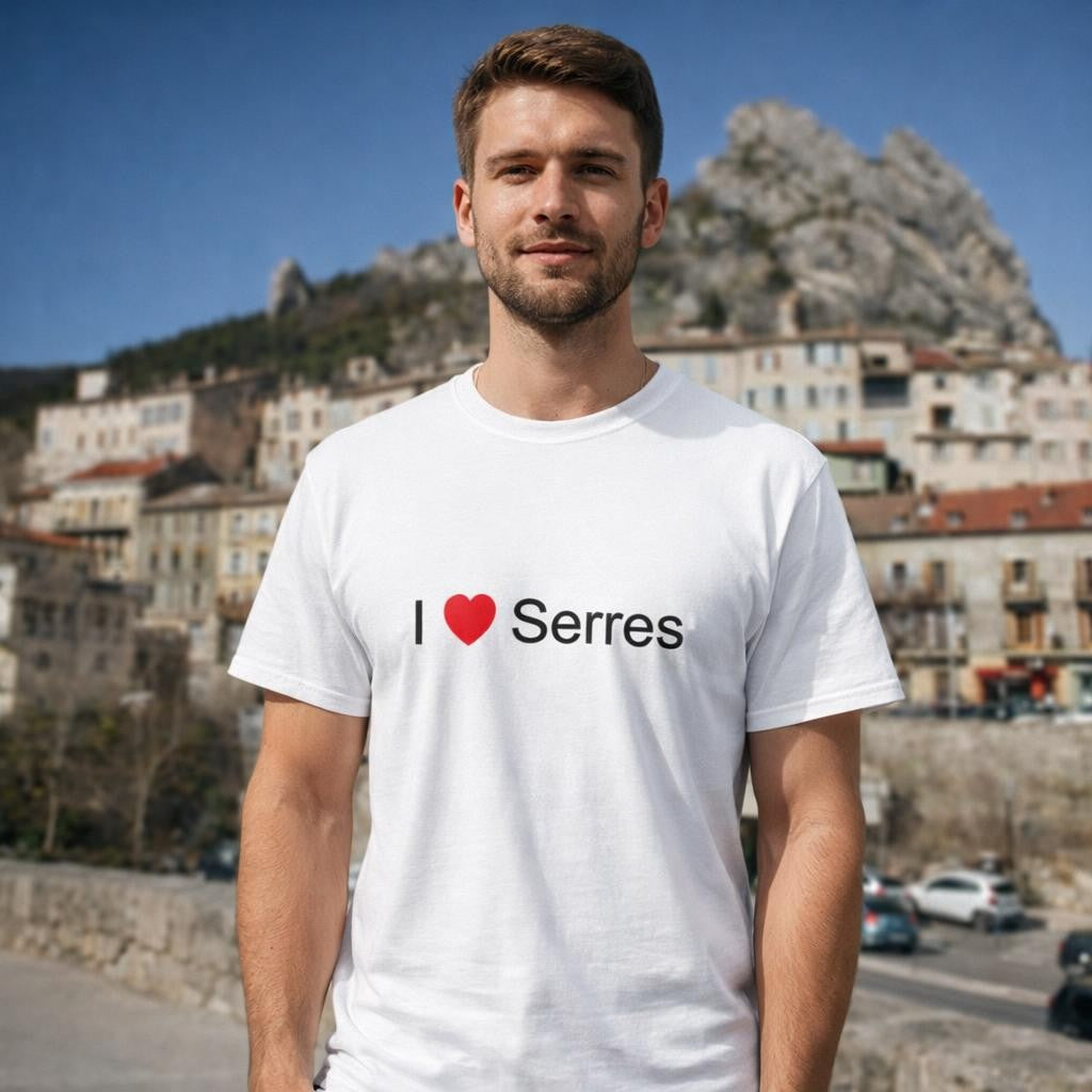 T-shirt I love Serres (05)