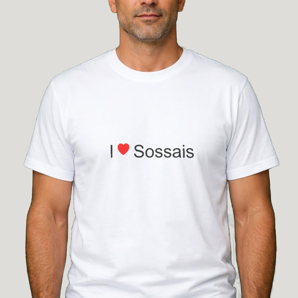 T-shirt I love Sossais