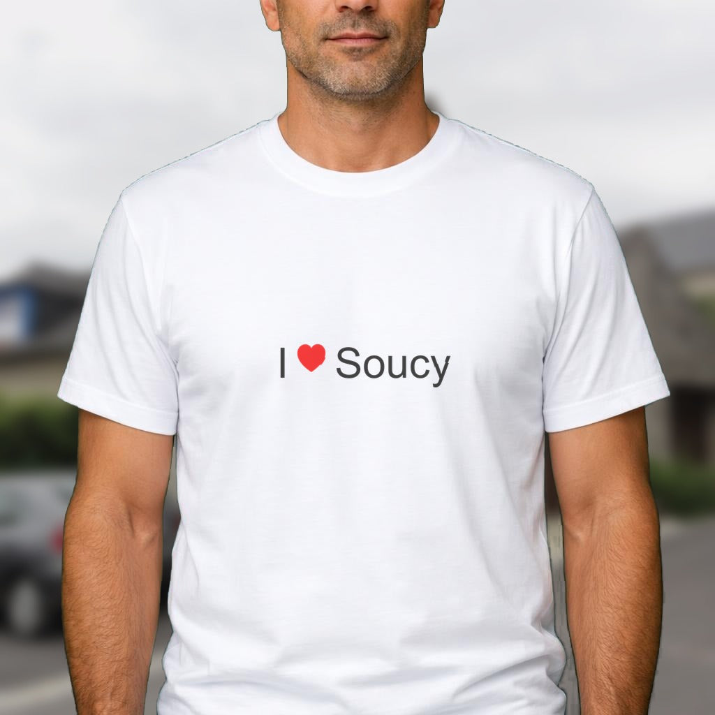 T-shirt I love Soucy