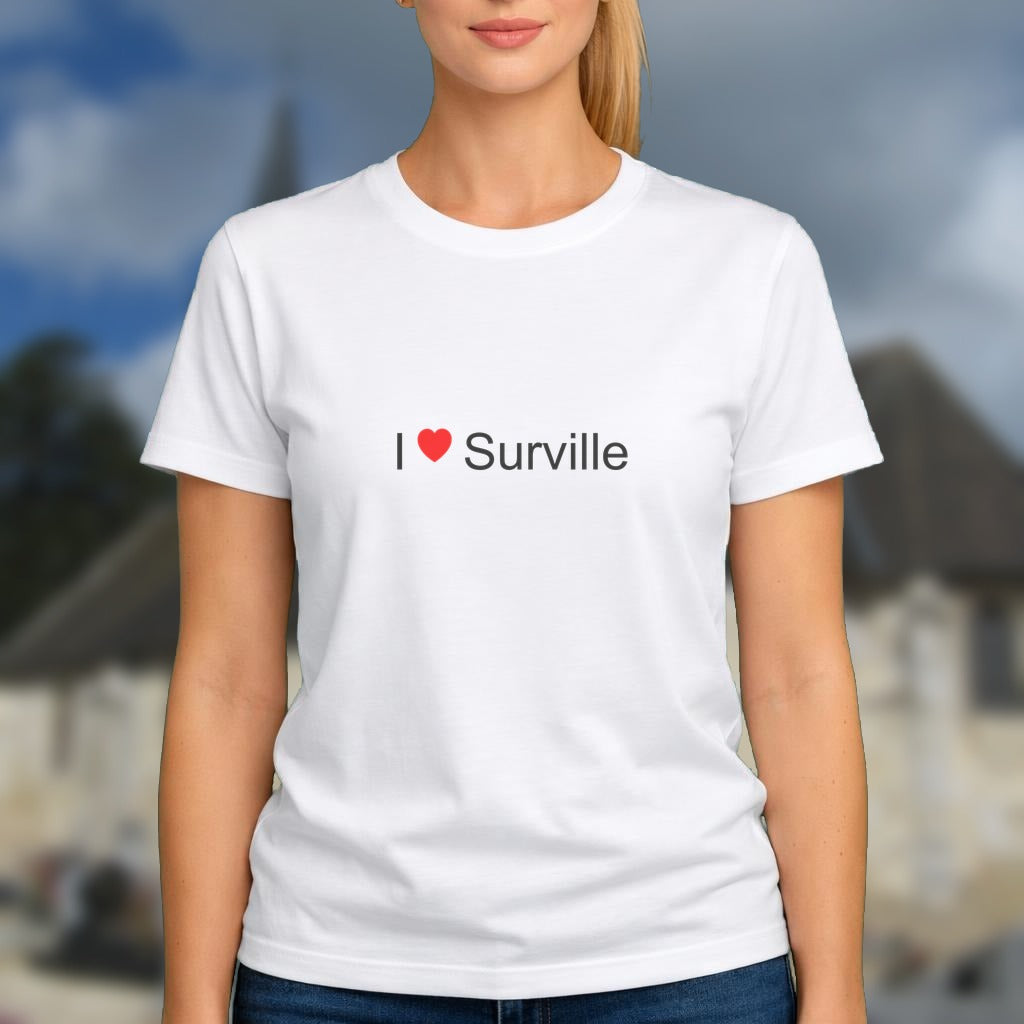 T-shirt I love Surville (14)