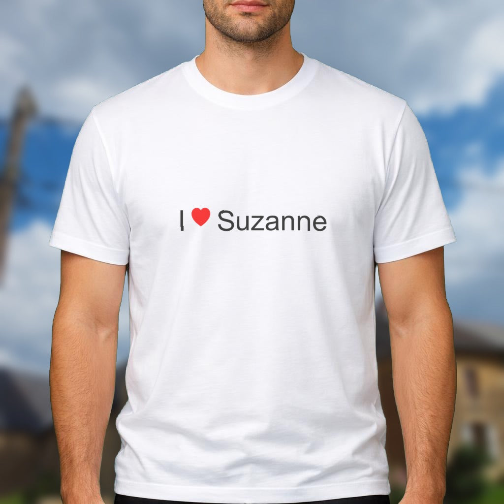 T-shirt I love Suzanne (08)