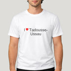 T-shirt I love Tadousse-Ussau