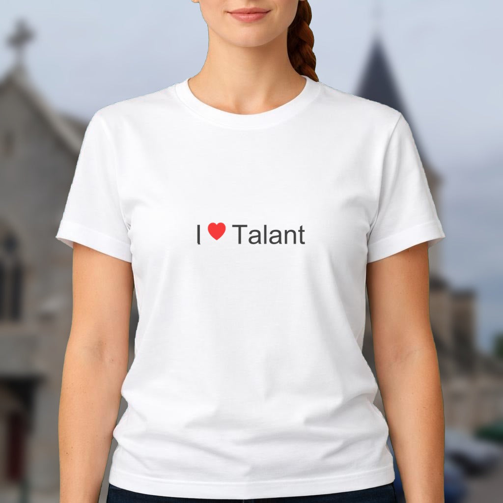 T-shirt I love Talant