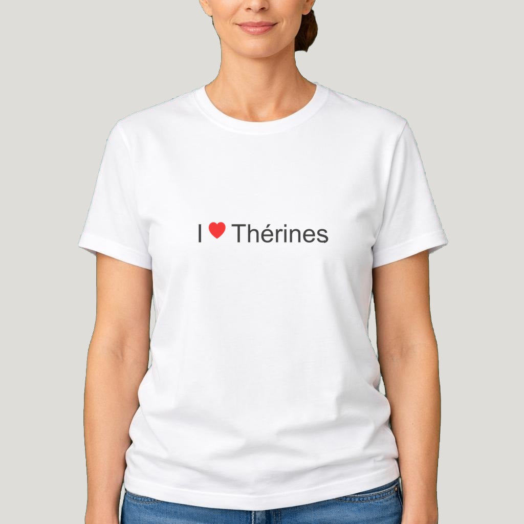 T-shirt I love Thérines