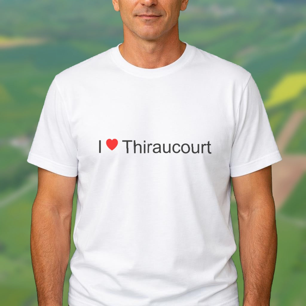 T-shirt I love Thiraucourt
