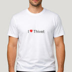 T-shirt I love Thivet