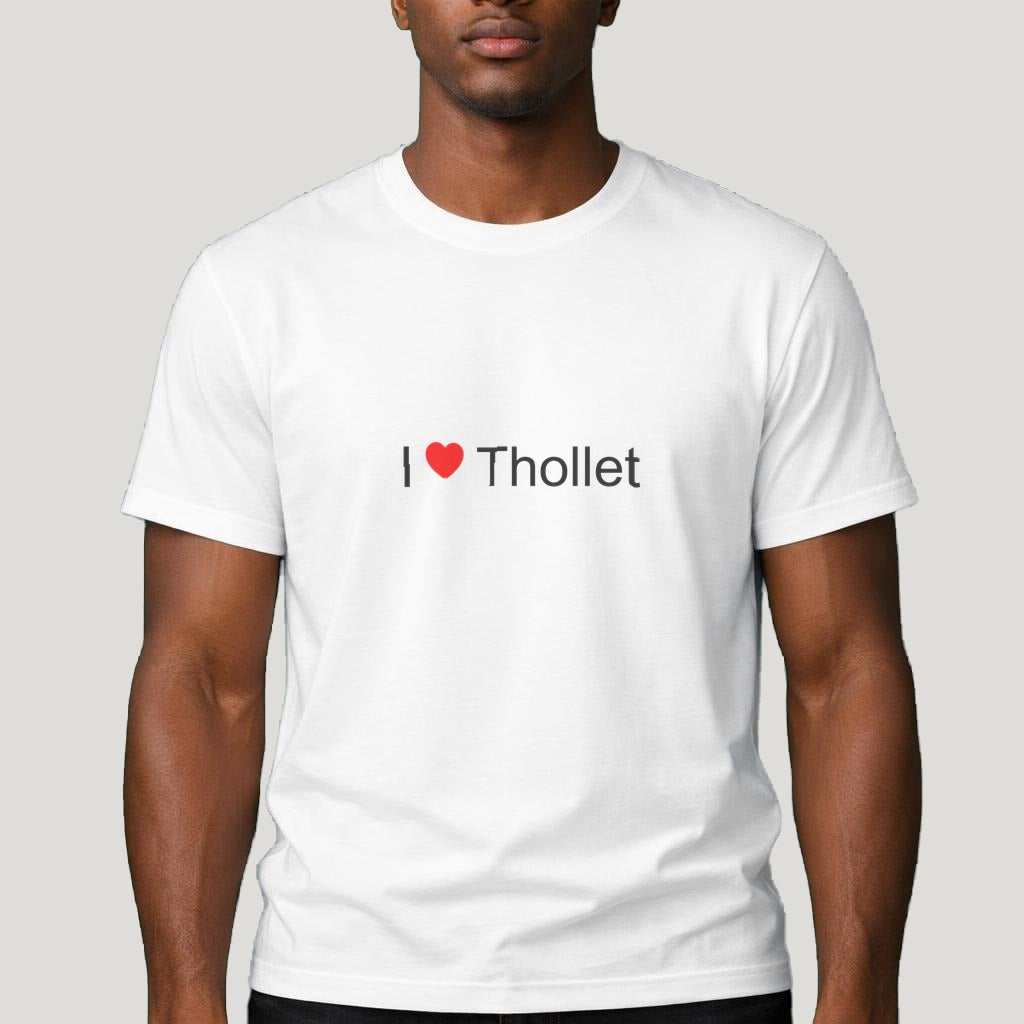 T-shirt I love Thollet