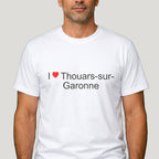 T-shirt I love Thouars-sur-Garonne