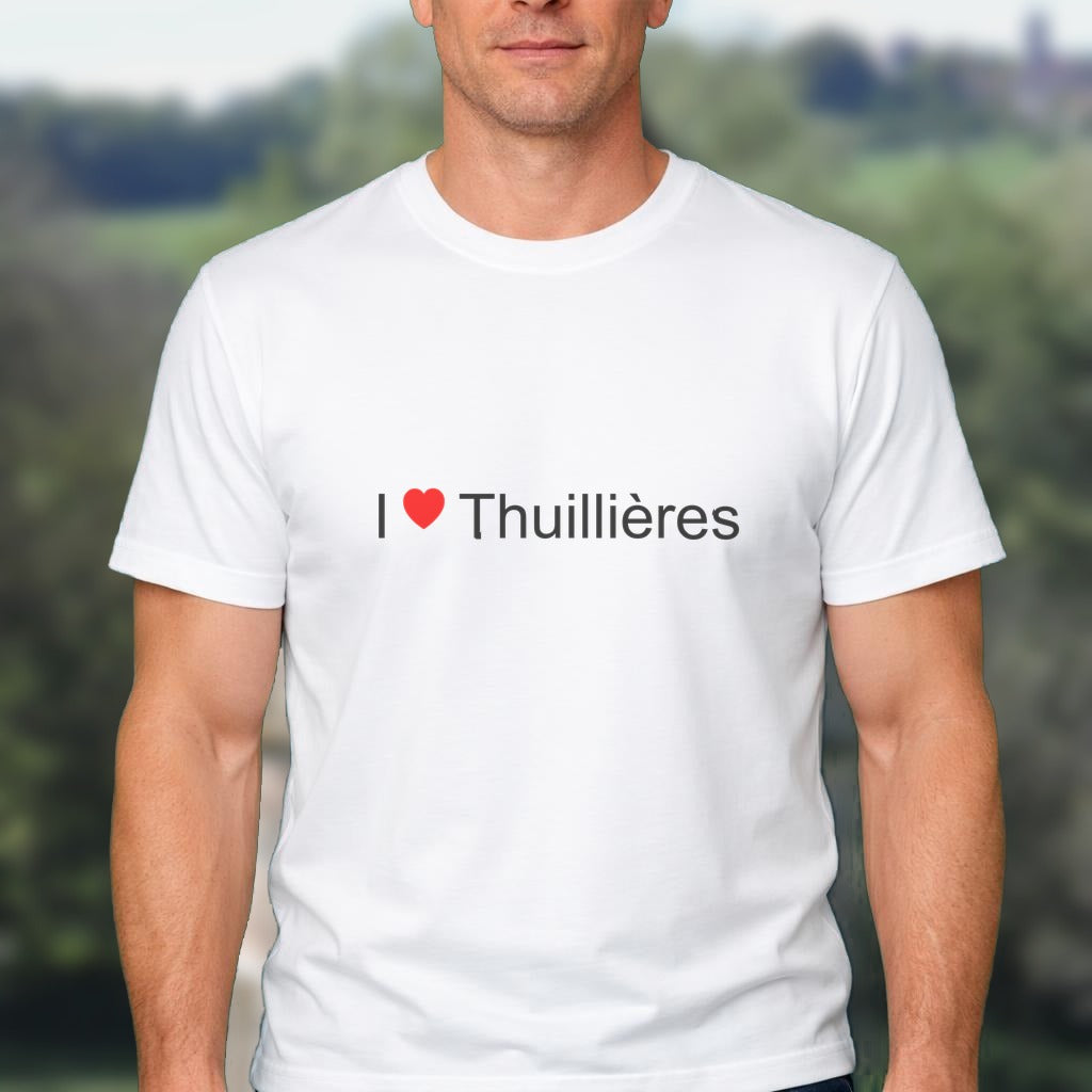 T-shirt I love Thuillières