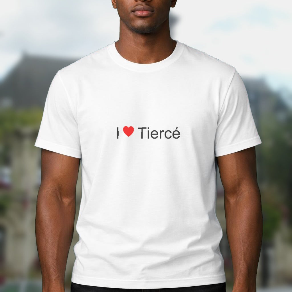 T-shirt I love Tiercé